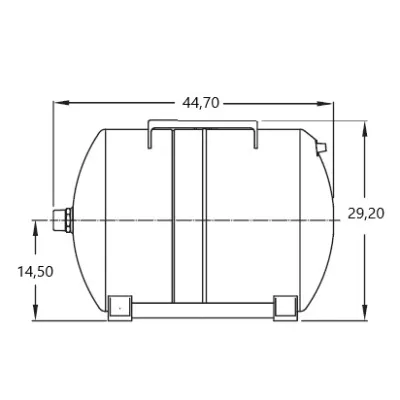 VASO EXPANSION PWB-20LH GLOBAL WATER