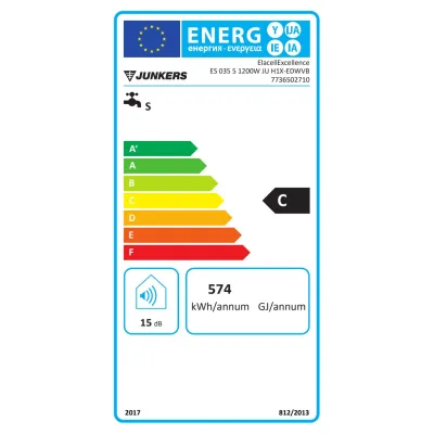 TERMO ELÉCTRICO ELACELL EXCELLENCE ES 035-5E JUNKERS