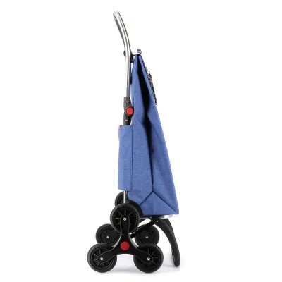 CARRO COMPRA WALLABY TWEED 6 RUEDA AZUL ROLSER