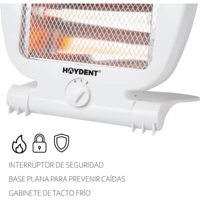 ESTUFA CUARZO 2 NIVELES 451 BLANCA HAYDENT