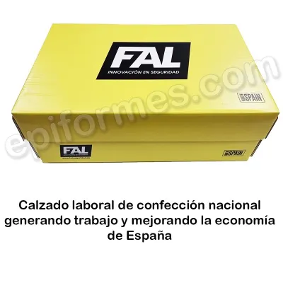 ZAPATO SEGURIDAD LEVANTE BLANCO FTR40 258110 FAL