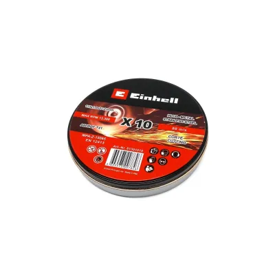 DISCO CORTE INOX 115X1MM 61301010 X10UN.LATA EINHELL