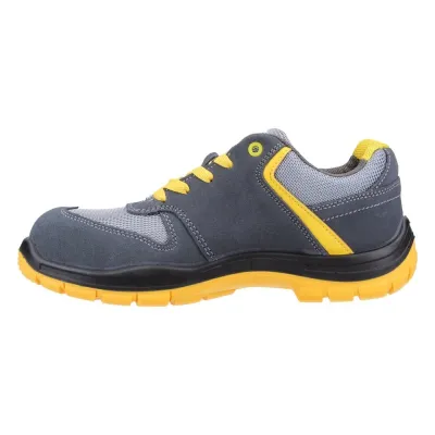 ZAPATO SEGURIDAD STYLE S1P SRC GRIS-AMARILLO J´HAYBER