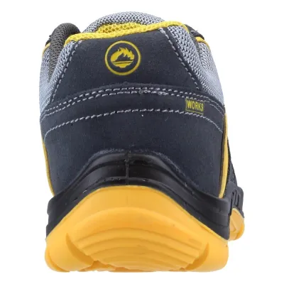 ZAPATO SEGURIDAD STYLE S1P SRC GRIS-AMARILLO J´HAYBER