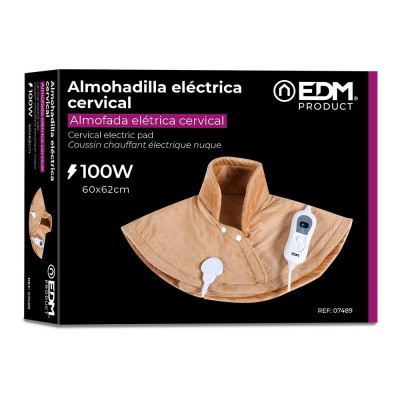 ALMOHADILLA NUCA-CERVICAL ELECTRICA 07489/100W EDM 