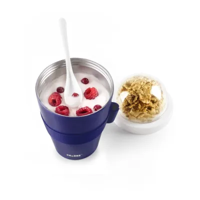 VASO DOBLE PARED PORTAYOGUR-CEREALES 687300 IBILI