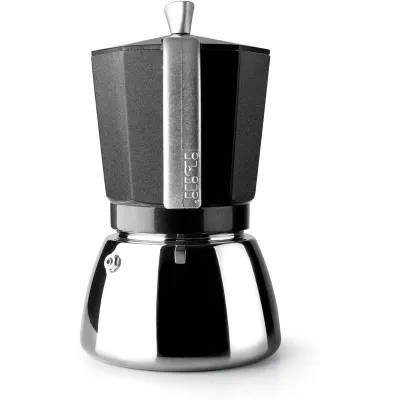 CAFETERA ELBA 629203/3 TAZAS NEGRA IBILI