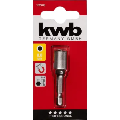 LLAVE HEXAGONAL 8MM 1/4" 49102708 KWB