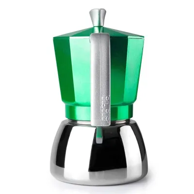 CAFETERA ELBA 630103/3 TAZAS GREEN IBILI