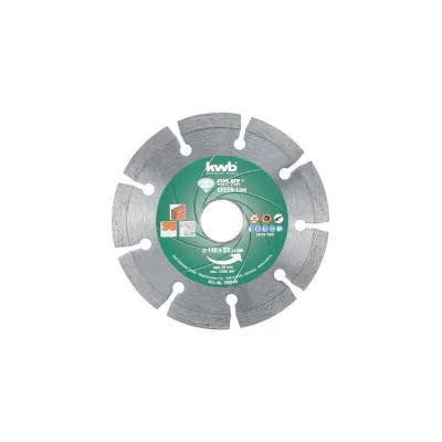 DISCO DIAMANTE CUTFIX GREEN 115X22MM 49798140 KWB