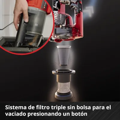 ASPIRADOR CICLONICO EXTENSIBLE TE-SV 18 LI-SOLO EINHELL