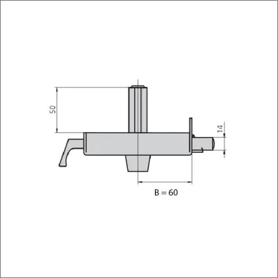 CERRADURA 1125AR/1-10CM IZQUIERDA NIQUEL CVL