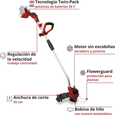 RECORTABORDES GP-CT 36/35 LI BL-SOLO 3411330 EINHELL