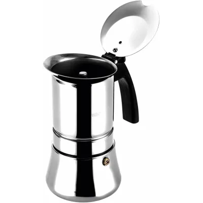 CAFETERA ETNICA 78613/4TAZAS ACERO INOX FAGOR