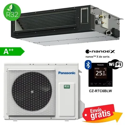 AIRE ACONDICIONADO CONDUCTOS PANASONIC KIT-50PF3ZH5-6W | PACI NX ELITE