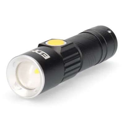 MINI LINTERNA FLED C/ZOOM 1LED 120 LUMENS RECARGABLE USB EDM