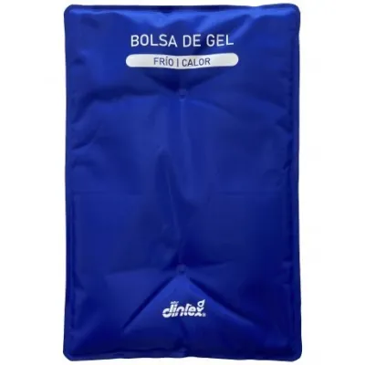 BOLSA FRIO CALOR 20X30CM AZUL DINTEX