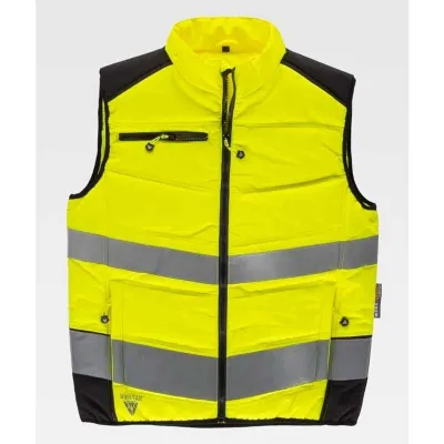 CHALECO ACOLCHADO C2950 CONBINADO AV+CINTA REFLECTANTE WORKTEAM