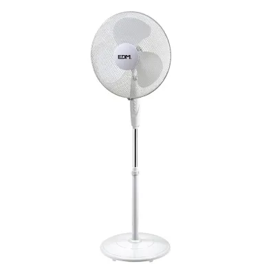 VENTILADOR PIE 33510/45W/40CM ALTURA REG.110-130CM EDM