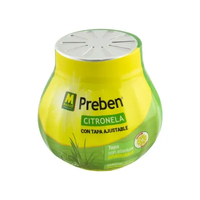 CITRONELA ANTIMOSQUITOS C/TAPA AJUSTABLE 231659/200G PREBEN