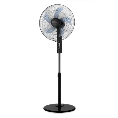 VENTILADOR PIE SF 1140 45W/128CM NEGRO ORBEGOZO