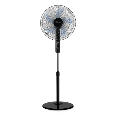 VENTILADOR PIE SF 1140 45W/128CM NEGRO ORBEGOZO