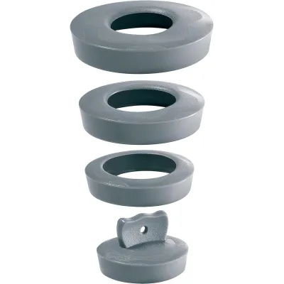 TAPON PVC UNIVERSAL GRIS 39224001 WIRQUIN