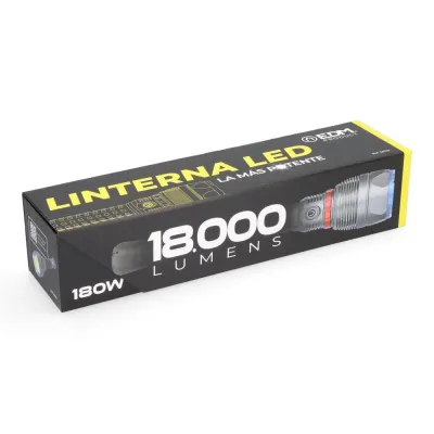 LINTERNA LED 18.000Lm/180W 6500K 36170 EDM