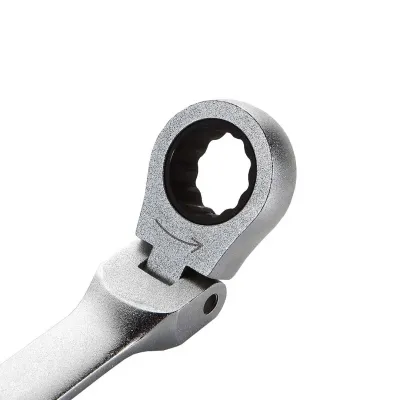 LLAVE COMBINADA 17MM C/CARRACA FLEXIBLE ALYCO