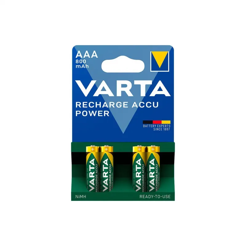 PILA LR03 AAA RECARGABLE ACCU X1 UNIDAD VARTA