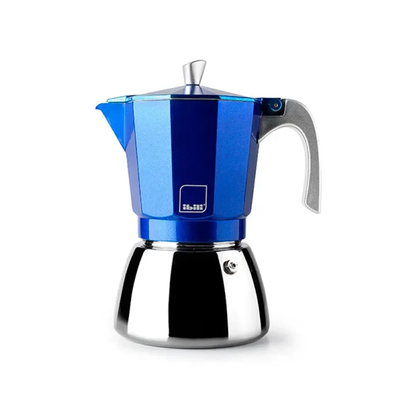 CAFETERA ELBA 629309/9 TAZAS AZUL IBILI