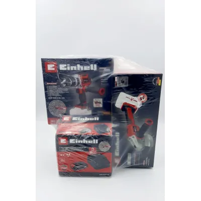 KIT TALADRO TP-CD18/60BL+AMOLADORA AXXIO115 5120233038 EINHELL