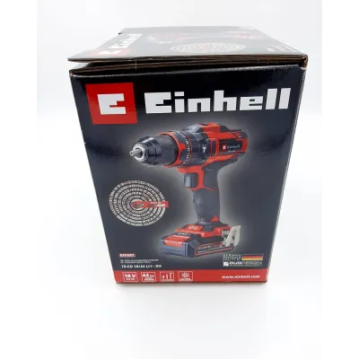 TALADRO PERCUTOR TE-CD 18/44 LI-I+1X2,5Ah  4514287 EINHELL