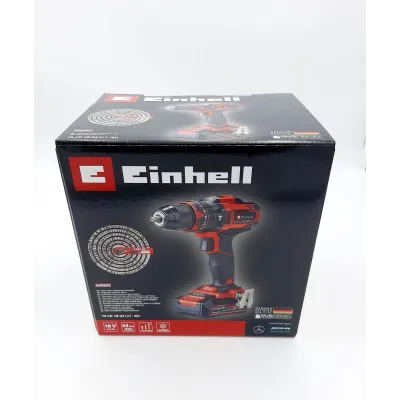 TALADRO PERCUTOR TE-CD 18/44 LI-I+1X2,5Ah  4514287 EINHELL