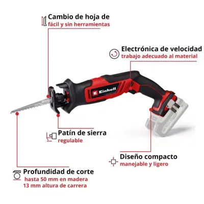 SIERRA SABLE TE-AP 18/13 LI-SOLO 4326315 EINHELL