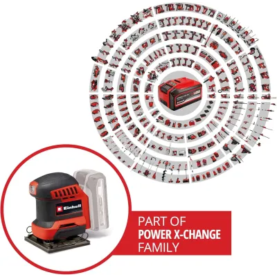 LIJADORA A BATERIA TE-OS 18/113 3X LI-SOLO 4460730 EINHELL