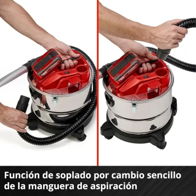 ASPIRADOR CENIZAS TE-AV 18/15 LI C-SOLO 2351700 EINHELL