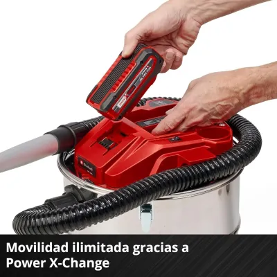 ASPIRADOR CENIZAS TE-AV 18/15 LI C-SOLO 2351700 EINHELL