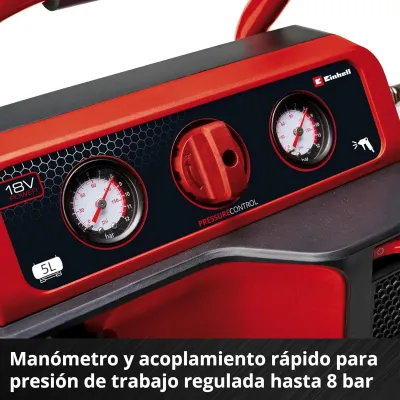 COMPRESOR A BATERIA TE-AC 18/75 LI OF-SOLO 4020410 EINHELL