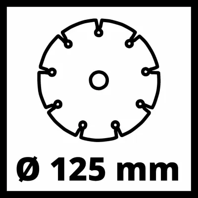 ROZADORA TE-MA 1500/125MM 1500W 4350735 EINHELL