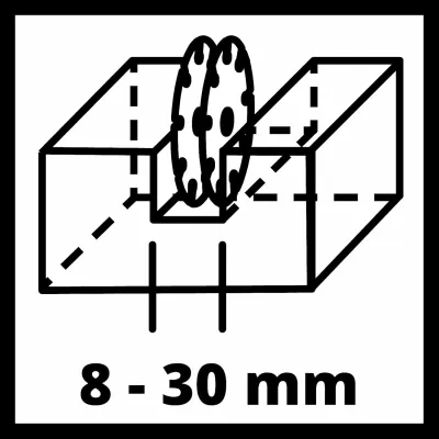 ROZADORA TE-MA 1500/125MM 1500W 4350735 EINHELL