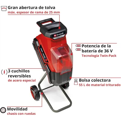 BIOTRITURADOR REDAXXO 36/25 SOLO 3430710 EINHELL