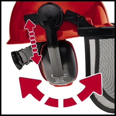 CASCO SEGURIDAD+PROTEC.AUDITIVA BG-HH 1 4500480 EINHELL 