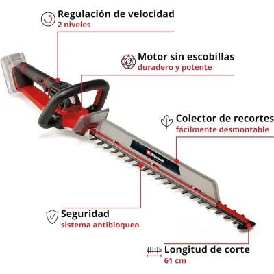 CORTASETOS A BATERIA GP-CH 18/61 LI BL-SOLO 3410935 EINHELL 