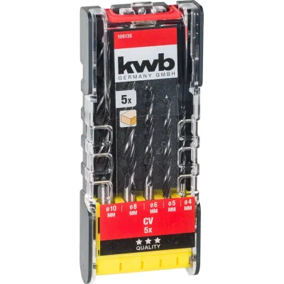 JUEGO BROCAS MADERA PWRBOX 49109135 X5UN.KWB