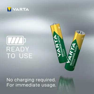 PILA RECARGABLE ACCU POWER AAA 800mAh X4UN.VARTA BLISTER