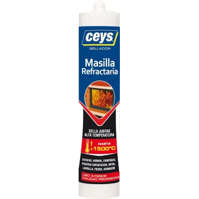 MASILLA REFRACTARIA 506301 CEYS 280ML NEGRA