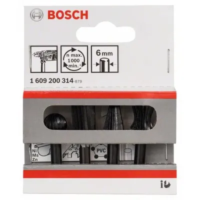 SET FRESAS ROTATIVAS METAL MADERA PVC X4UN.BOSCH