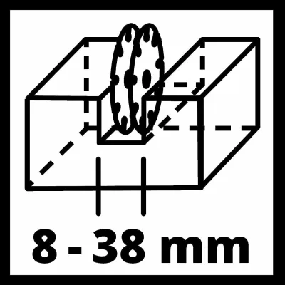 ROZADORA TE-MA 1700/125MM 4350740 EINHELL