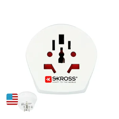 ADAPTADOR MUNDIAL A ESTADOS UNIDOS 1500221-E SKROSS